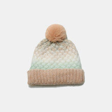 Load image into Gallery viewer, Gradient Knit Hat with Pompom