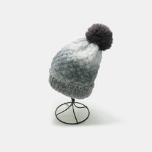 Load image into Gallery viewer, Gradient Knit Hat with Pompom