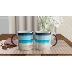 Color Changing Beach Ceramic Mug 11oz