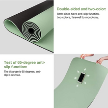 Load image into Gallery viewer, Yoga Mat - Thick two-tone, non-slip