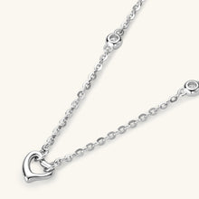 Load image into Gallery viewer, Sterling Silver Heart Necklace