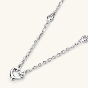 Sterling Silver Heart Necklace