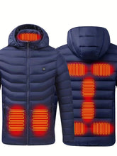 Load image into Gallery viewer, Lightweight Heating Padded Coat