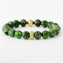 Load image into Gallery viewer, Natural Stone Beaded Bracelet