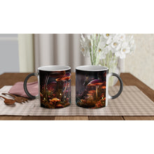 Load image into Gallery viewer, Magic Mushroom Color Changing Ceramic Mug 11oz