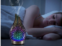 Load image into Gallery viewer, Purified Air 7 Color Change Essential Oil Diffuser Oblique Mouth