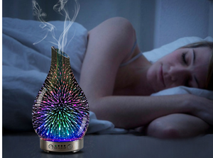 Purified Air 7 Color Change Essential Oil Diffuser Oblique Mouth