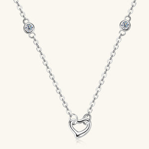 Sterling Silver Heart Necklace