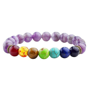 Colorful Chakra Yoga Energy Bracelet