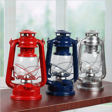 Load image into Gallery viewer, Retro Kerosene Lamp Iron Portable Tent Camping Lantern