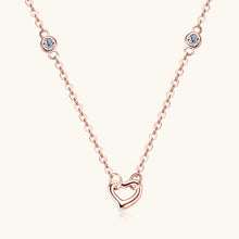 Load image into Gallery viewer, Sterling Silver Heart Necklace