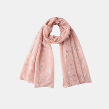 Load image into Gallery viewer, Thermal Snowflakes Polyester Scarf