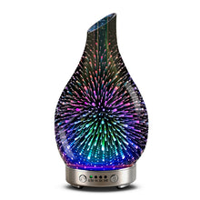 Load image into Gallery viewer, Purified Air 7 Color Change Essential Oil Diffuser Oblique Mouth