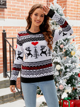 Load image into Gallery viewer, Christmas Round Neck Sweater