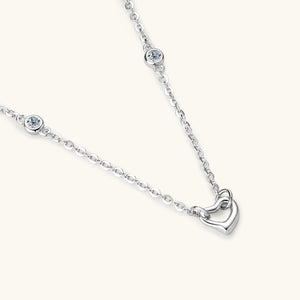 Sterling Silver Heart Necklace