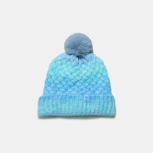 Load image into Gallery viewer, Gradient Knit Hat with Pompom