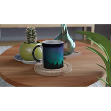 Load image into Gallery viewer, Color Changing Northern Lights Ceramic Mug 11 oz