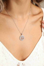 Load image into Gallery viewer, Adored 925 Sterling Silver Moissanite Tree Pendant Necklace