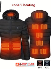 Load image into Gallery viewer, Lightweight Heating Padded Coat