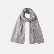 Load image into Gallery viewer, Thermal Snowflakes Polyester Scarf