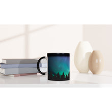 Load image into Gallery viewer, Color Changing Northern Lights Ceramic Mug 11 oz