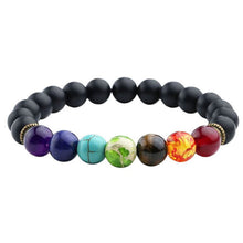 Load image into Gallery viewer, Colorful Chakra Yoga Energy Bracelet