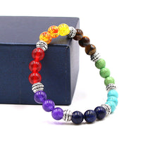 Load image into Gallery viewer, Colorful Chakra Yoga Energy Bracelet