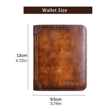 Load image into Gallery viewer, Genuine Leather Rfid Protection Wallet