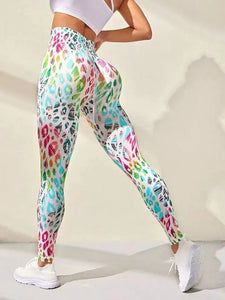 Tie-Dye High Waisted Butt Lift Leggings