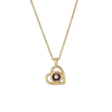 Load image into Gallery viewer, Personalized Heart Photo Necklace