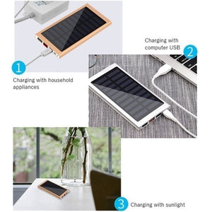 Solar Wireless Charging Bank