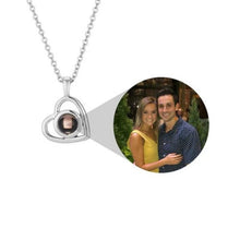 Load image into Gallery viewer, Personalized Heart Photo Necklace