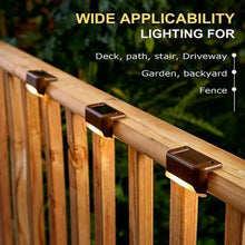 Load image into Gallery viewer, Solar LED Outdoor Deck/Step Lights