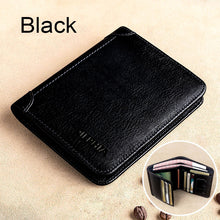 Load image into Gallery viewer, Genuine Leather Rfid Protection Wallet