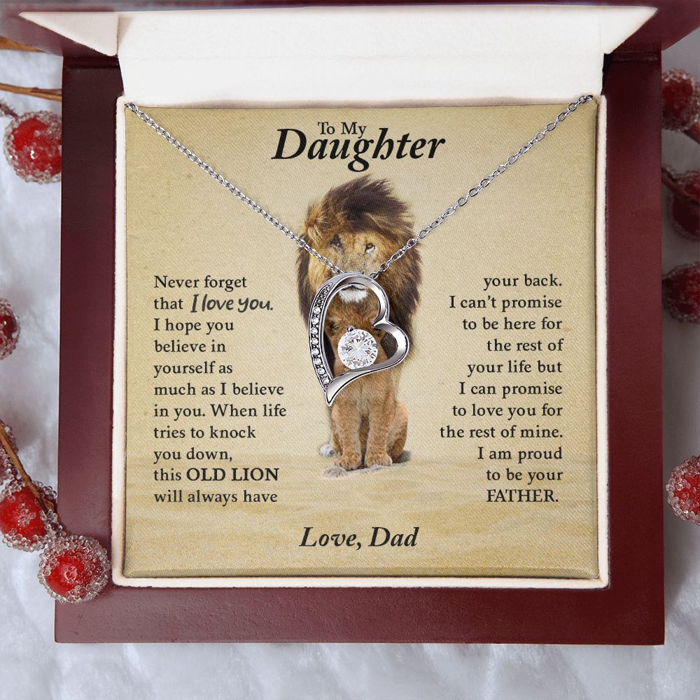 To My Daughter |  Forever Love Necklace