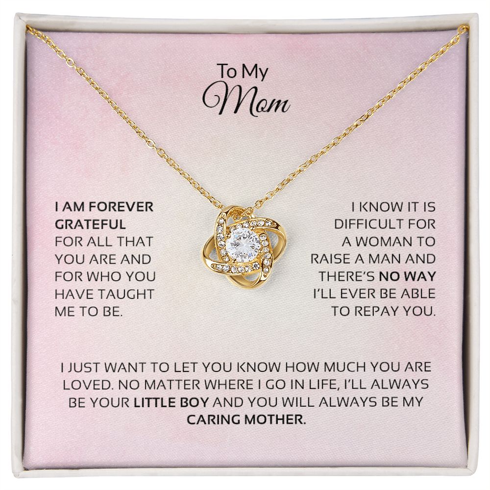 To My Mom | Love Knot Necklace