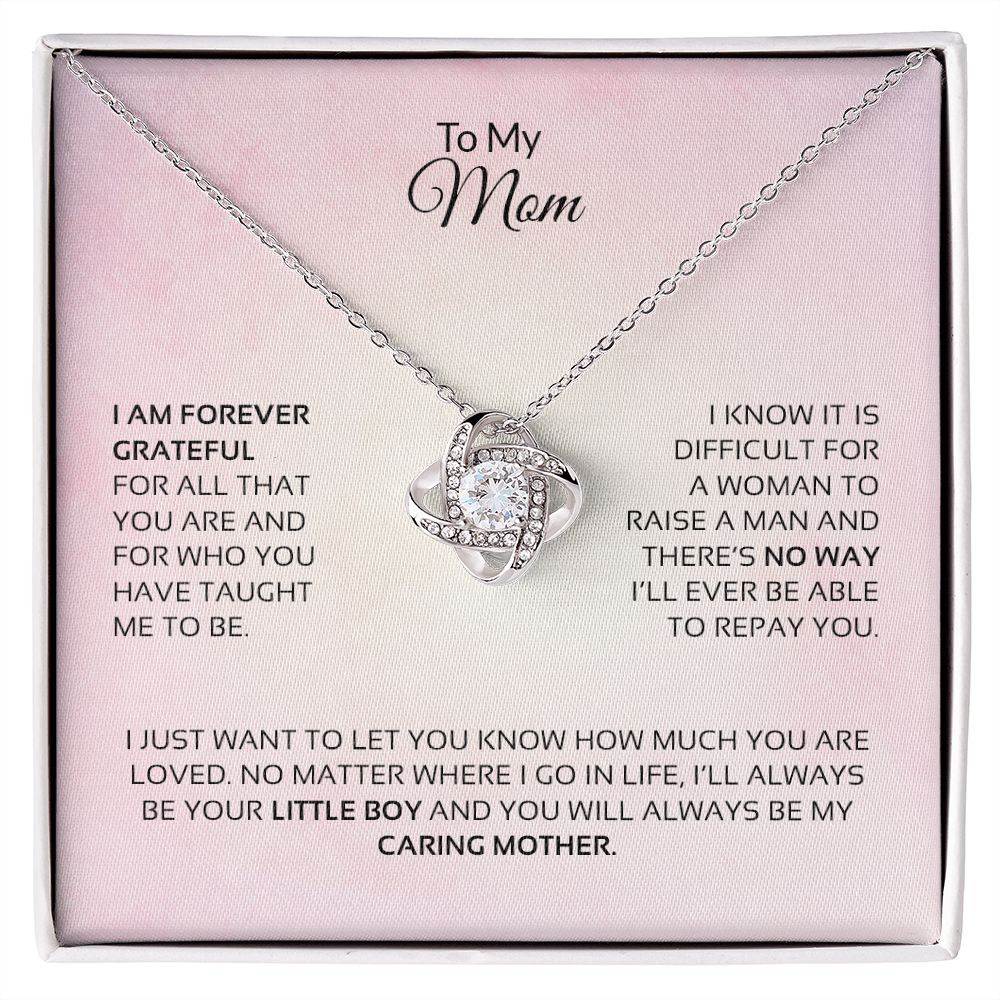 To My Mom | Love Knot Necklace