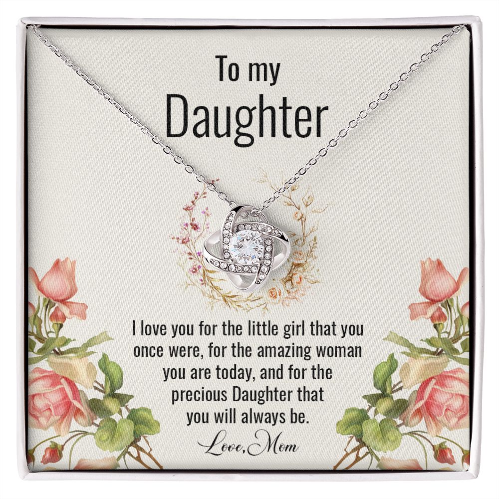 To My Daughter | Love Knot Necklace