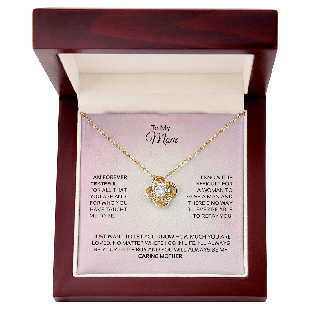 To My Mom | Love Knot Necklace