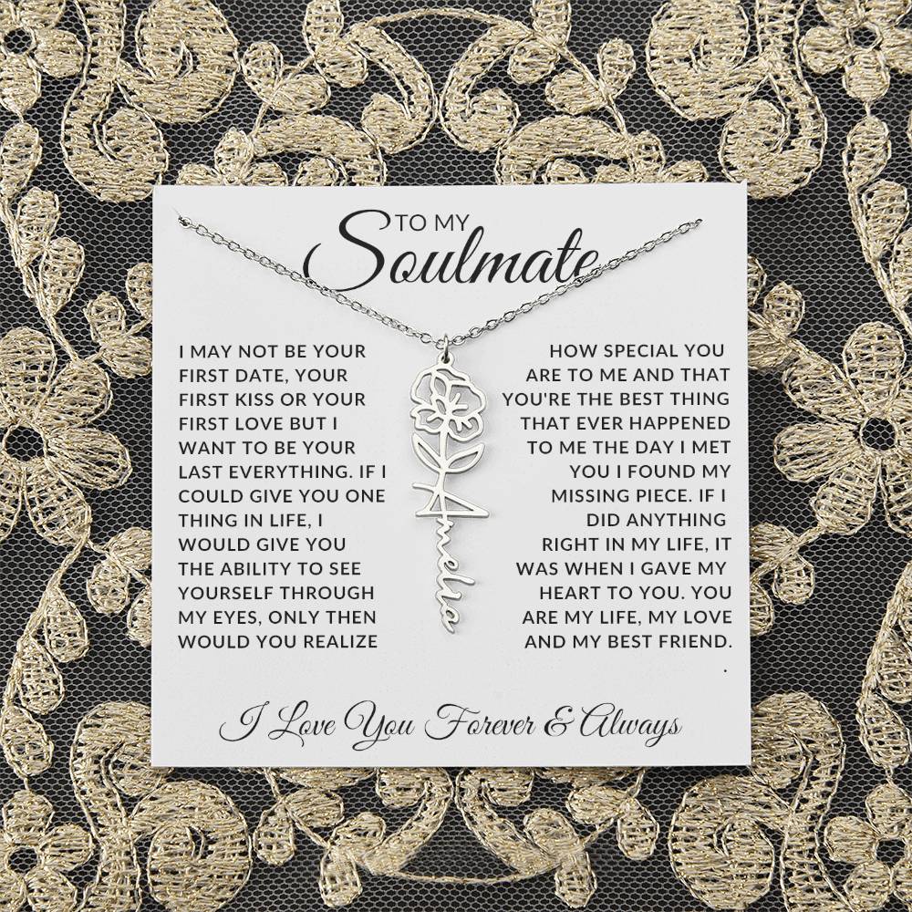 Soulmate - Missing Piece (Name Necklace)