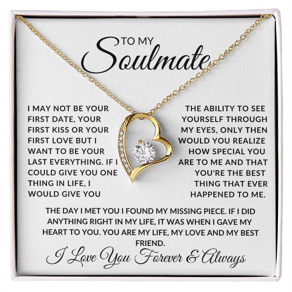 Soulmate Missing Piece (Forever Love) White