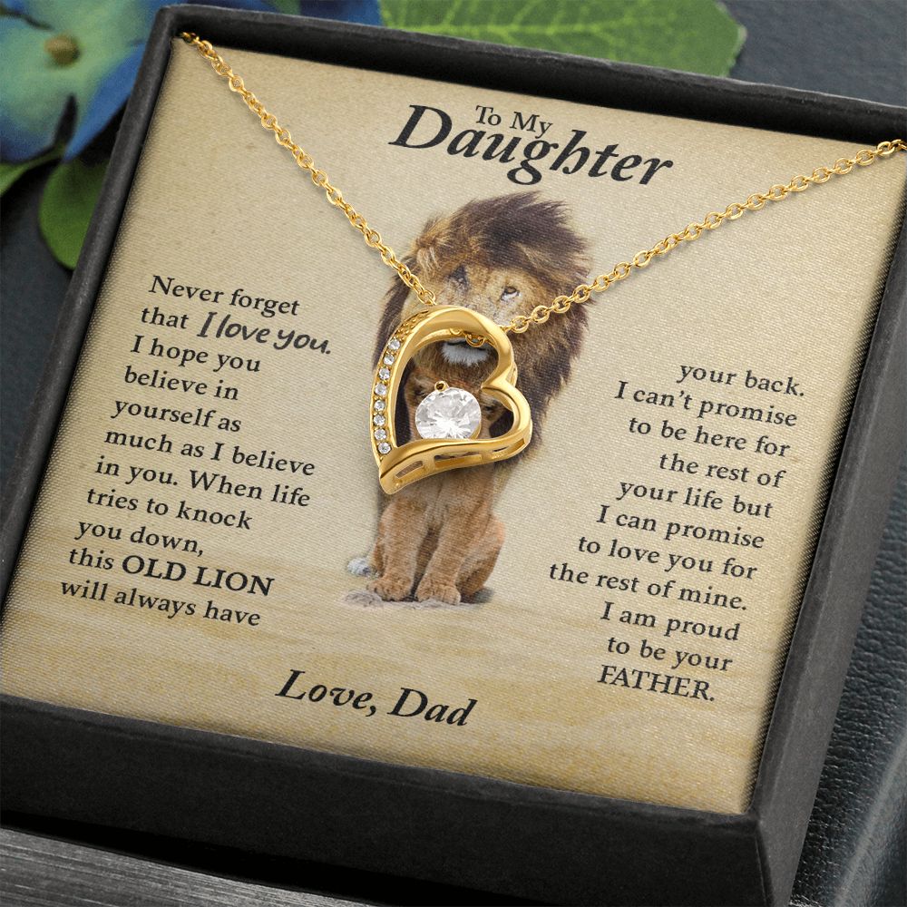 To My Daughter |  Forever Love Necklace