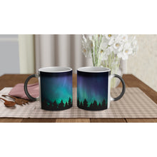 Load image into Gallery viewer, Color Changing Northern Lights Ceramic Mug 11 oz