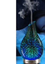 Load image into Gallery viewer, Purified Air 7 Color Change Essential Oil Diffuser Oblique Mouth