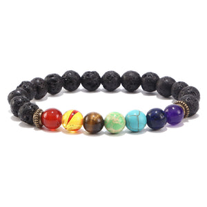 Colorful Chakra Yoga Energy Bracelet