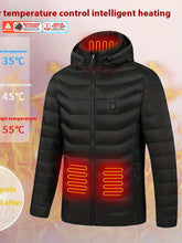 Load image into Gallery viewer, Lightweight Heating Padded Coat