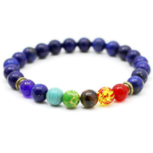 Load image into Gallery viewer, Colorful Chakra Yoga Energy Bracelet