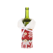 Load image into Gallery viewer, Snowflake Wine Bottle Cover