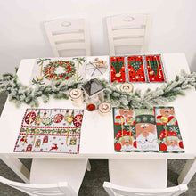 Load image into Gallery viewer, Assorted 2-Piece Christmas Placemats