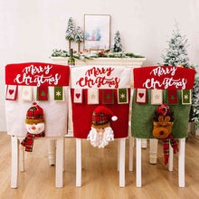 Load image into Gallery viewer, Christmas Chair Cover